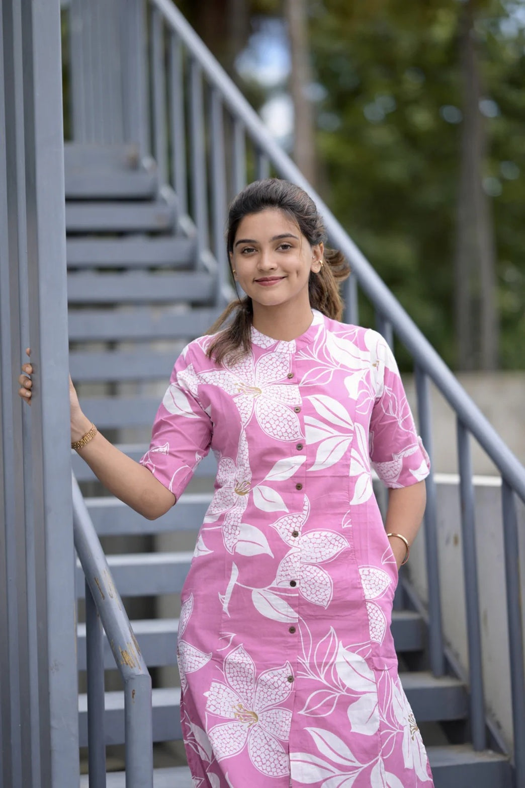 Pink Blossom Co-ord Set