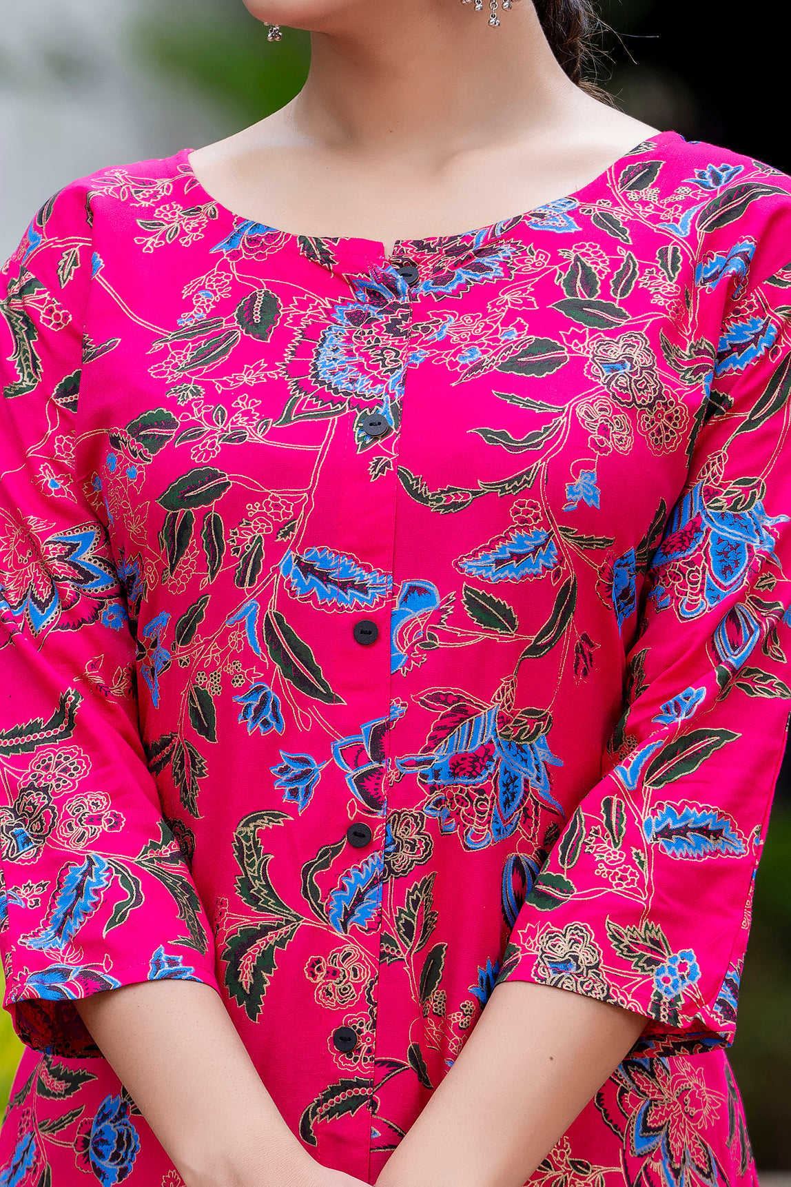 Pink Kurta And Pant for Women's